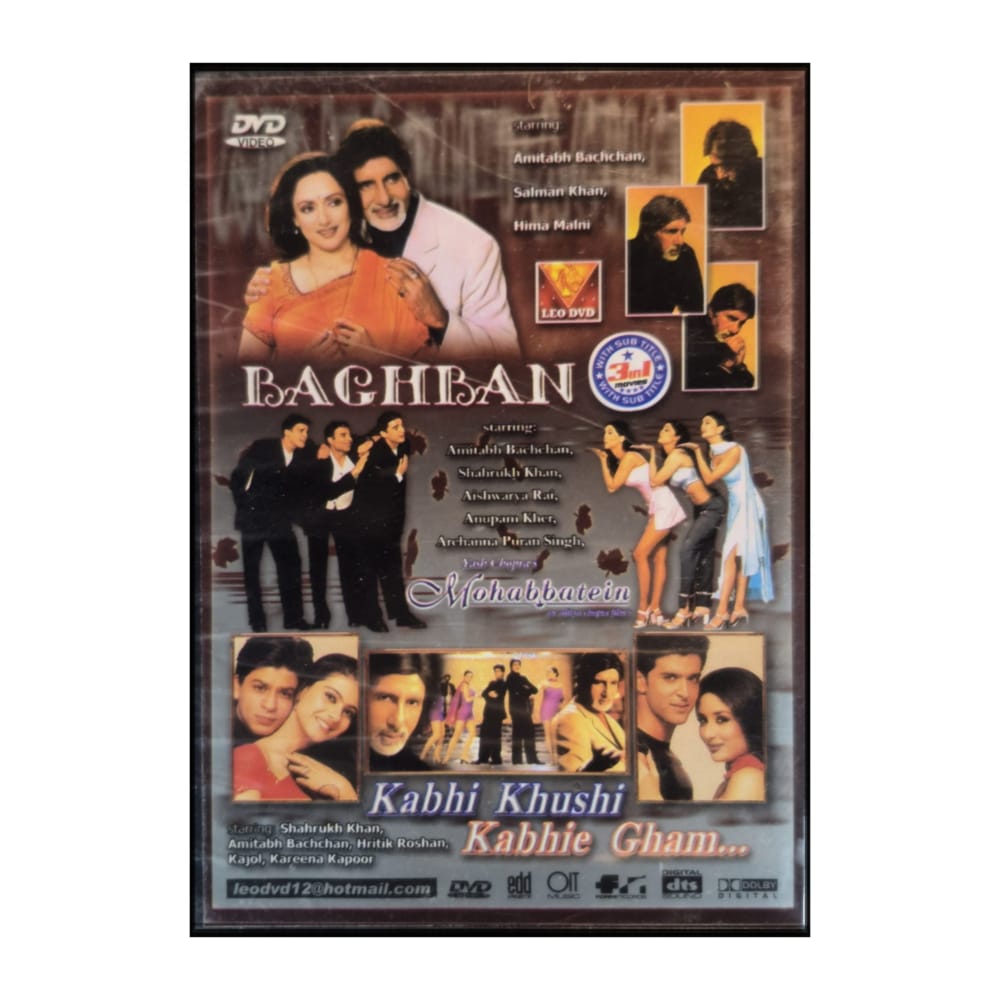 Baghban & Mohabbatein & Kabhi Khushi Kabhie Gham