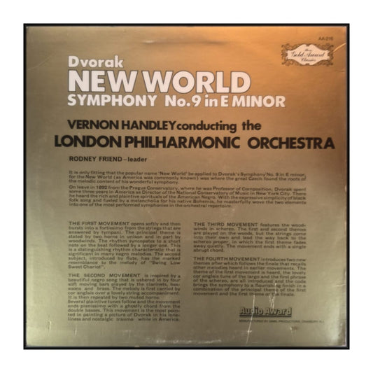 Vernon Handley & London Philharmonic Orchestra: Dvořák: New World Symphony