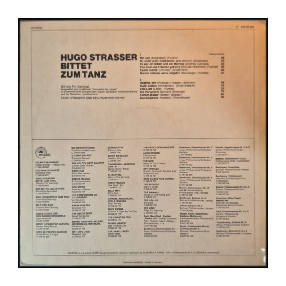 Hugo Strasser: Bittet Zum Tanz