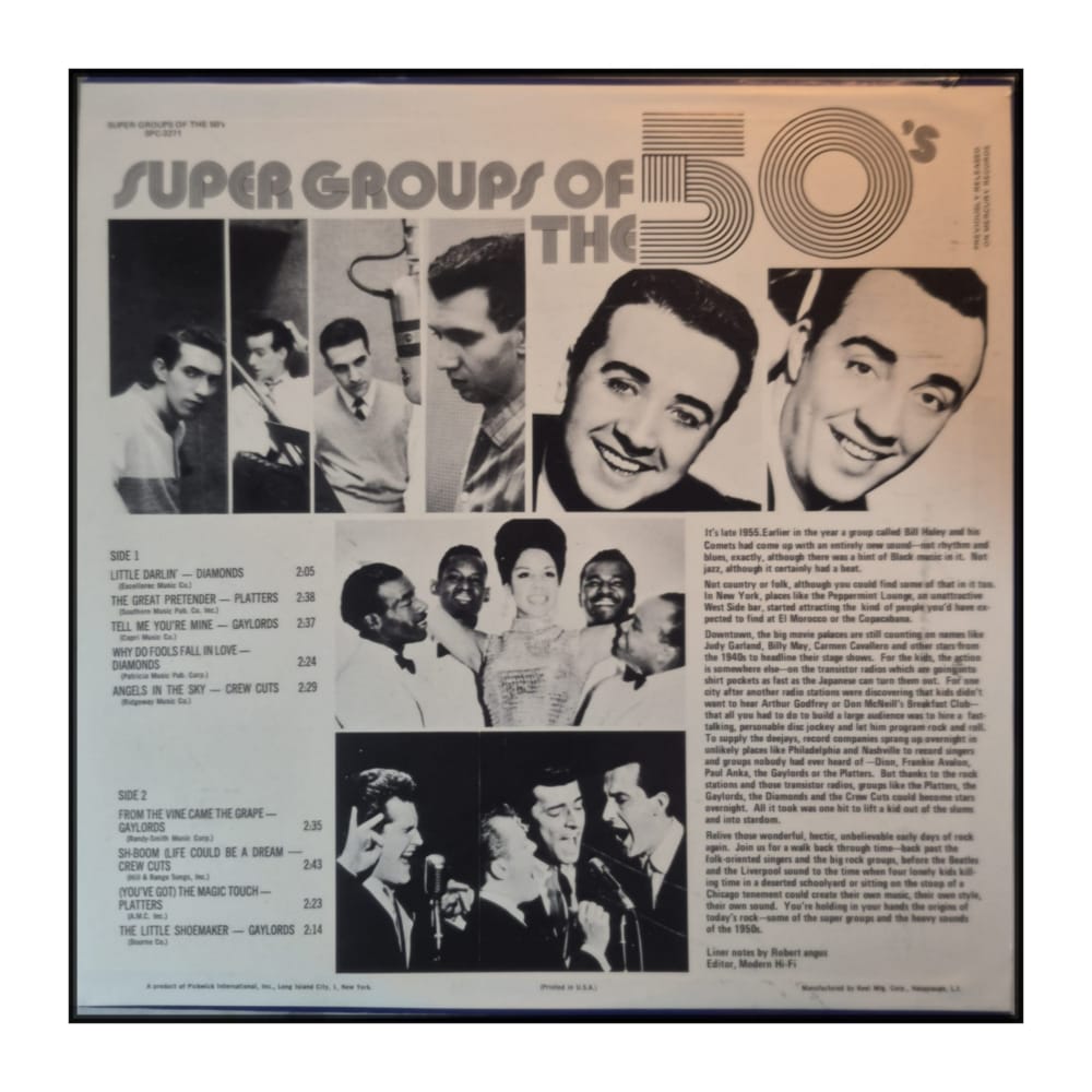 Super Groups Of The 1950S