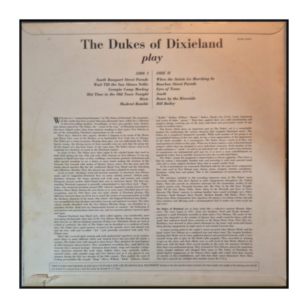 The Dukes Of Dixieland: Play