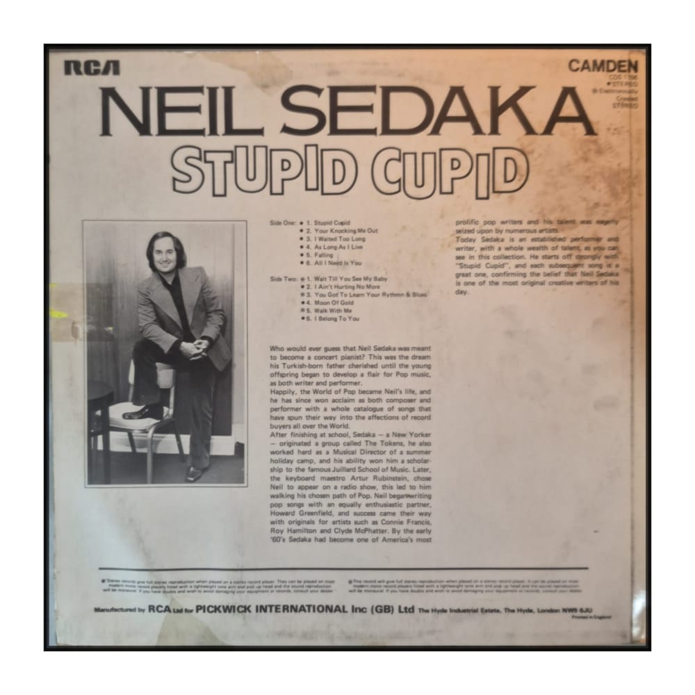 Neil Sedaka: Stupid Cupid