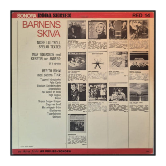 Nicke Lilltroll & Inga Tobiasson & Berith Bohm: Barnens Skiva