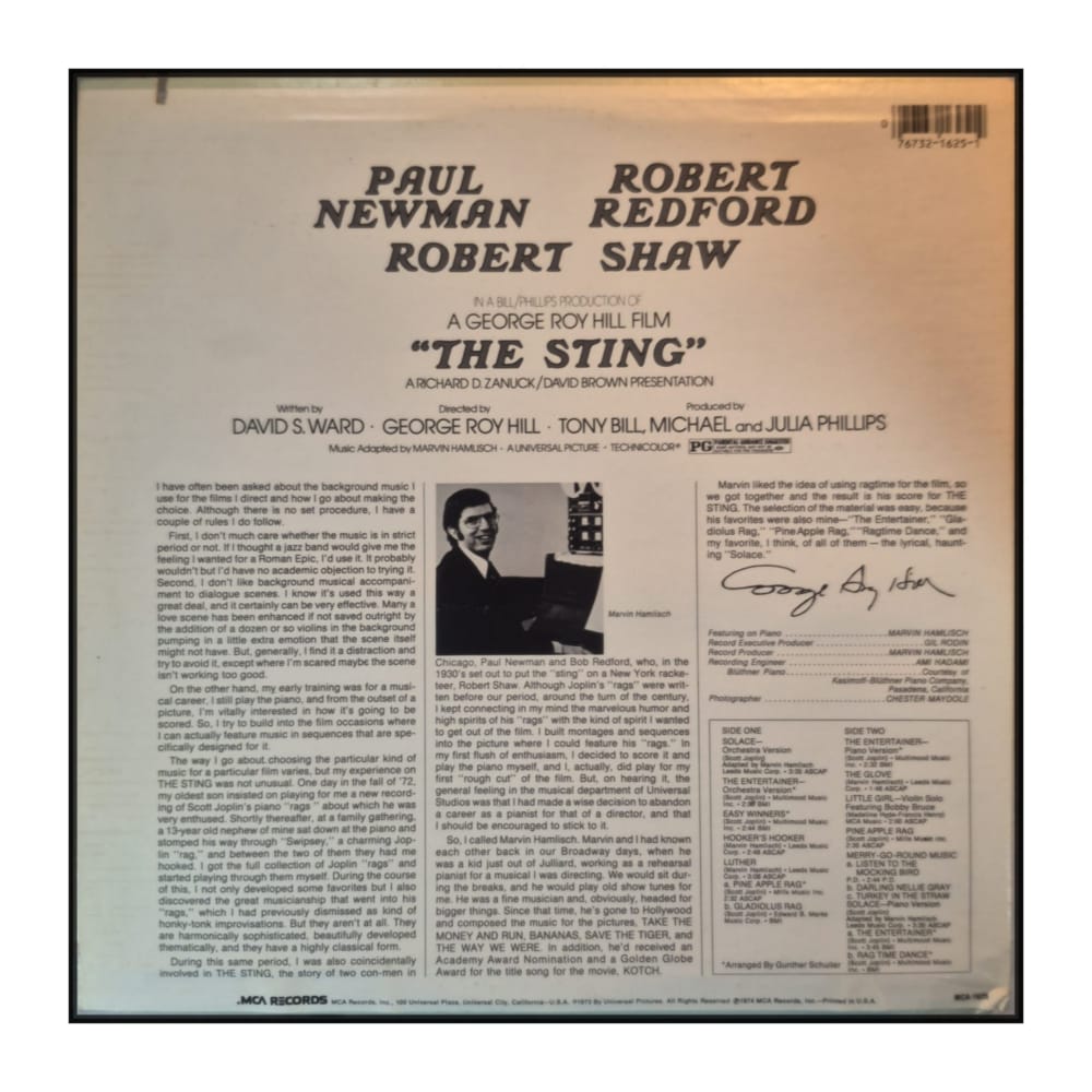 The Sting: Original Motion Picture Soundtrack