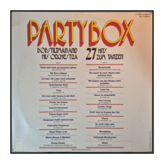 Bob Stiltman And His Orchestra: Party Box