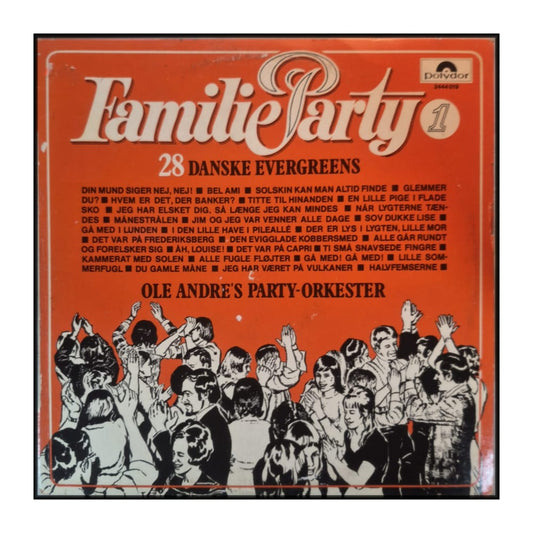 Ole Andre'S Party-Orkester: Familie Party 1 - 28 Danske Evergreens