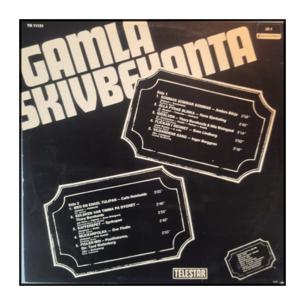 Gamla Skivbekanta