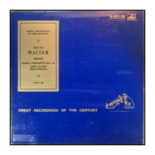 Bruno Walter: Mozart Piano Concerto No. 20 / Eine Kleine Nachtmusik