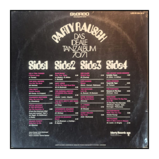 Partyrausch - Das Ideale Tanzalbum 1970-1971
