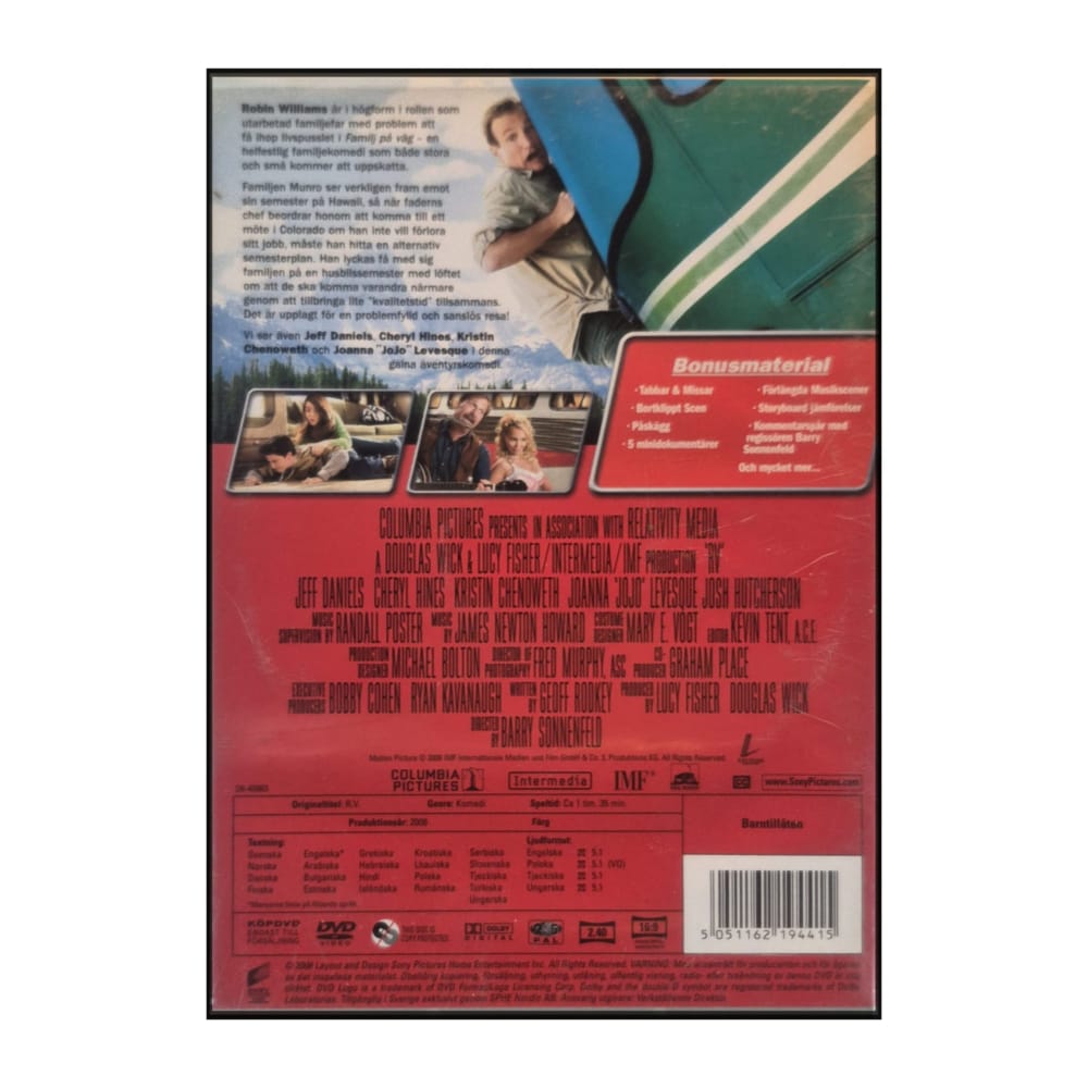 R.V.: Runaway Vacation | Familj På Väg