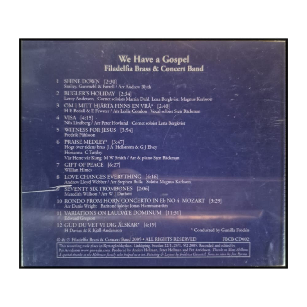 Filadelfia Brass & Concert Band: We Have A Gospel