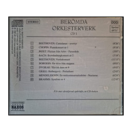 Berömda Orkesterverk Disc-1