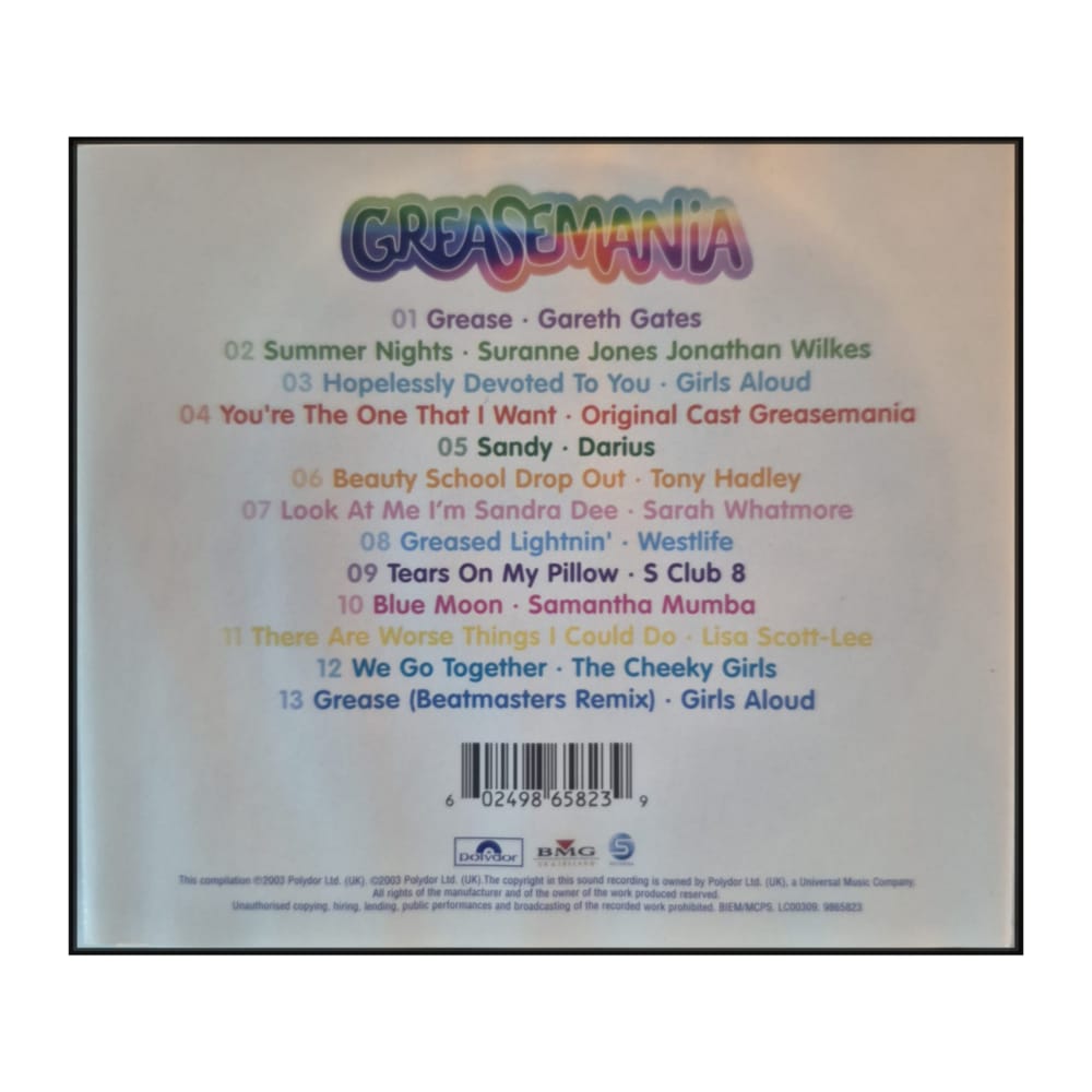Grease: Greasemania