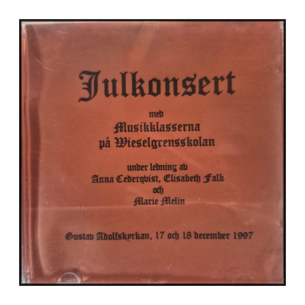 Musikklasserna På Wieselgrensskolan: Julkonsert