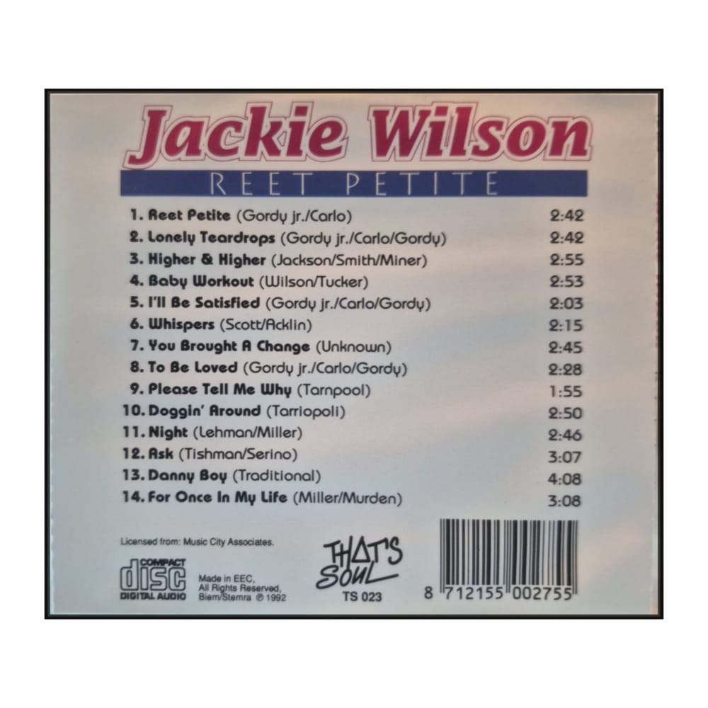 Jackie Wilson: Reet Petite