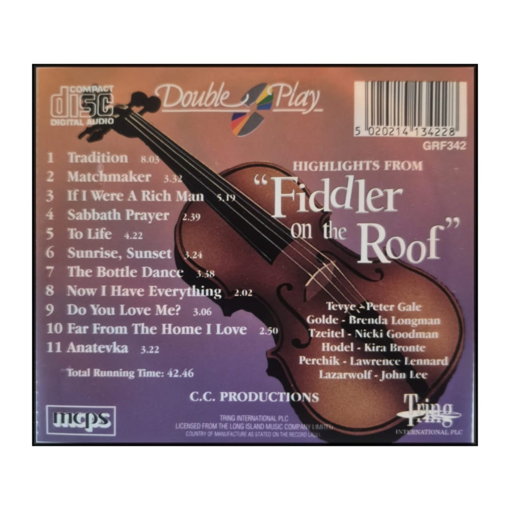 Fiddler On The Roof: Highlights