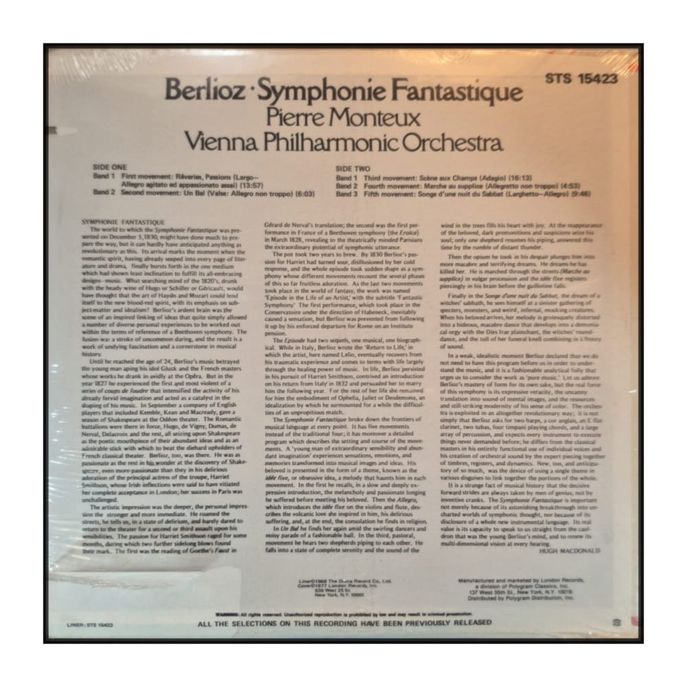 Berlioz: Symphonie Fantastique
