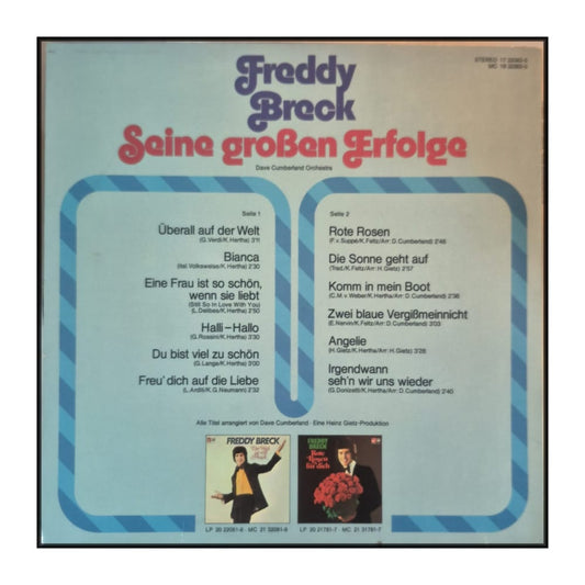 Freddy Breck: Seine Großen  Efolge