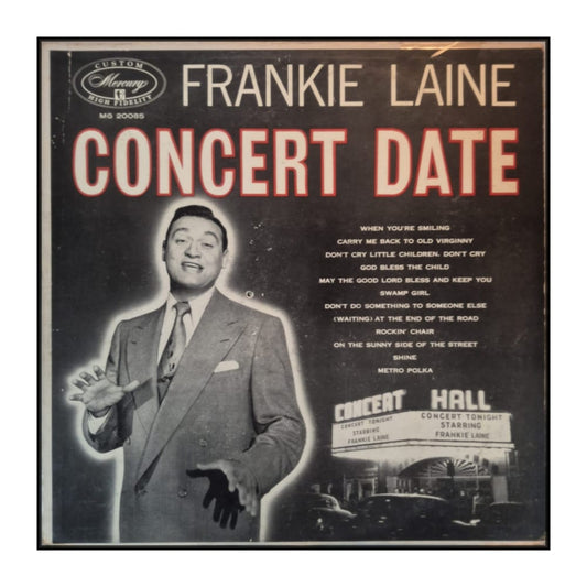 Frankie Laine: Concert Date