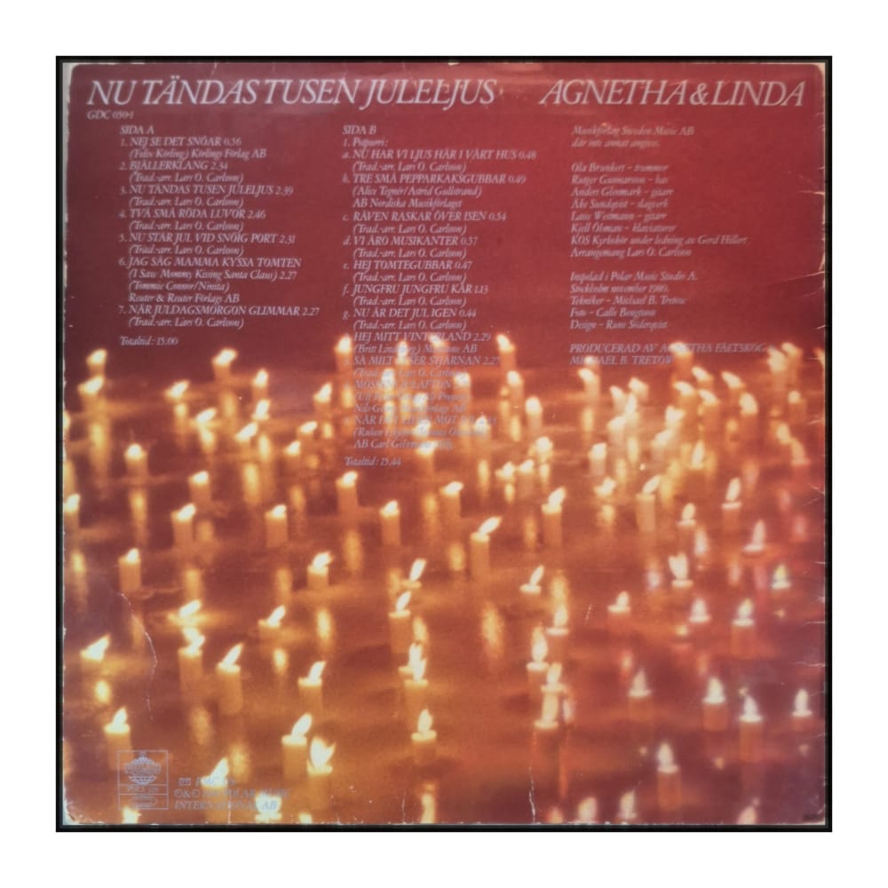 Agnetha & Linda: Nu Tändas Tusen Juleljus