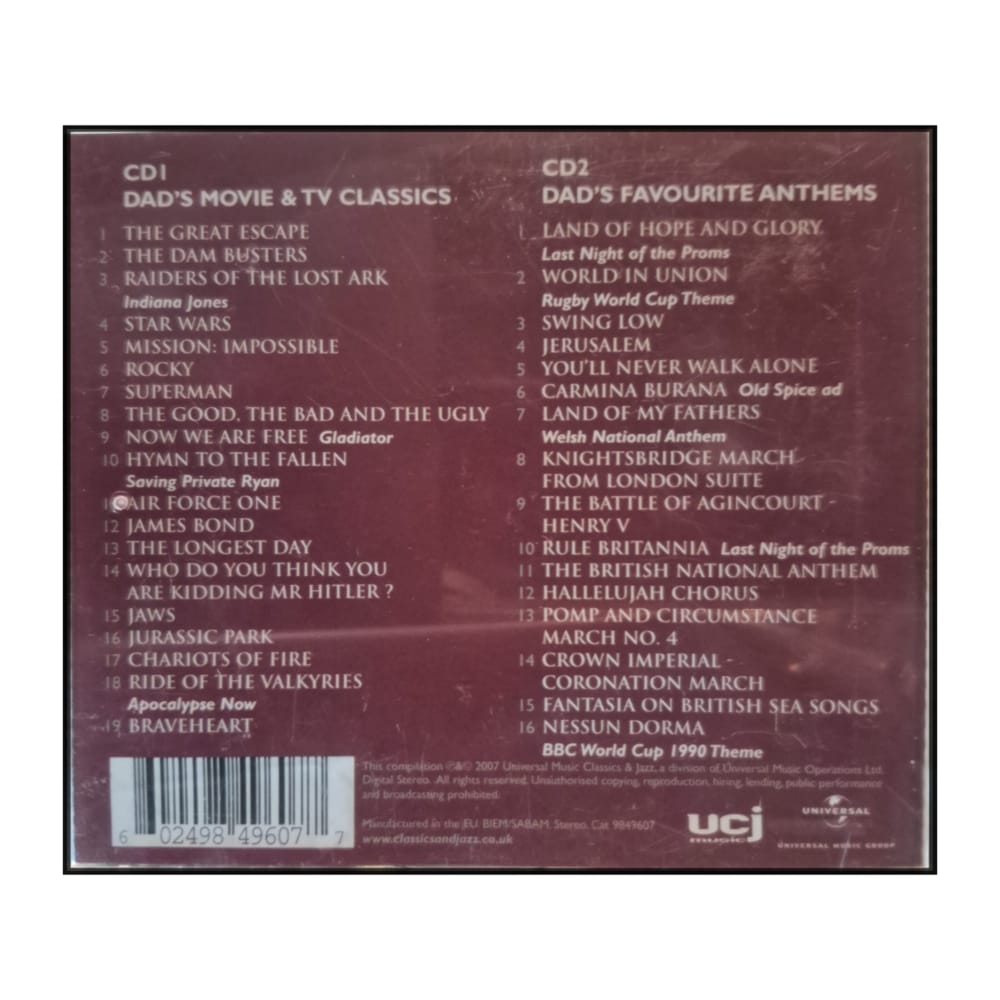 Dad'S Anthems: 35 Heroic Tracks