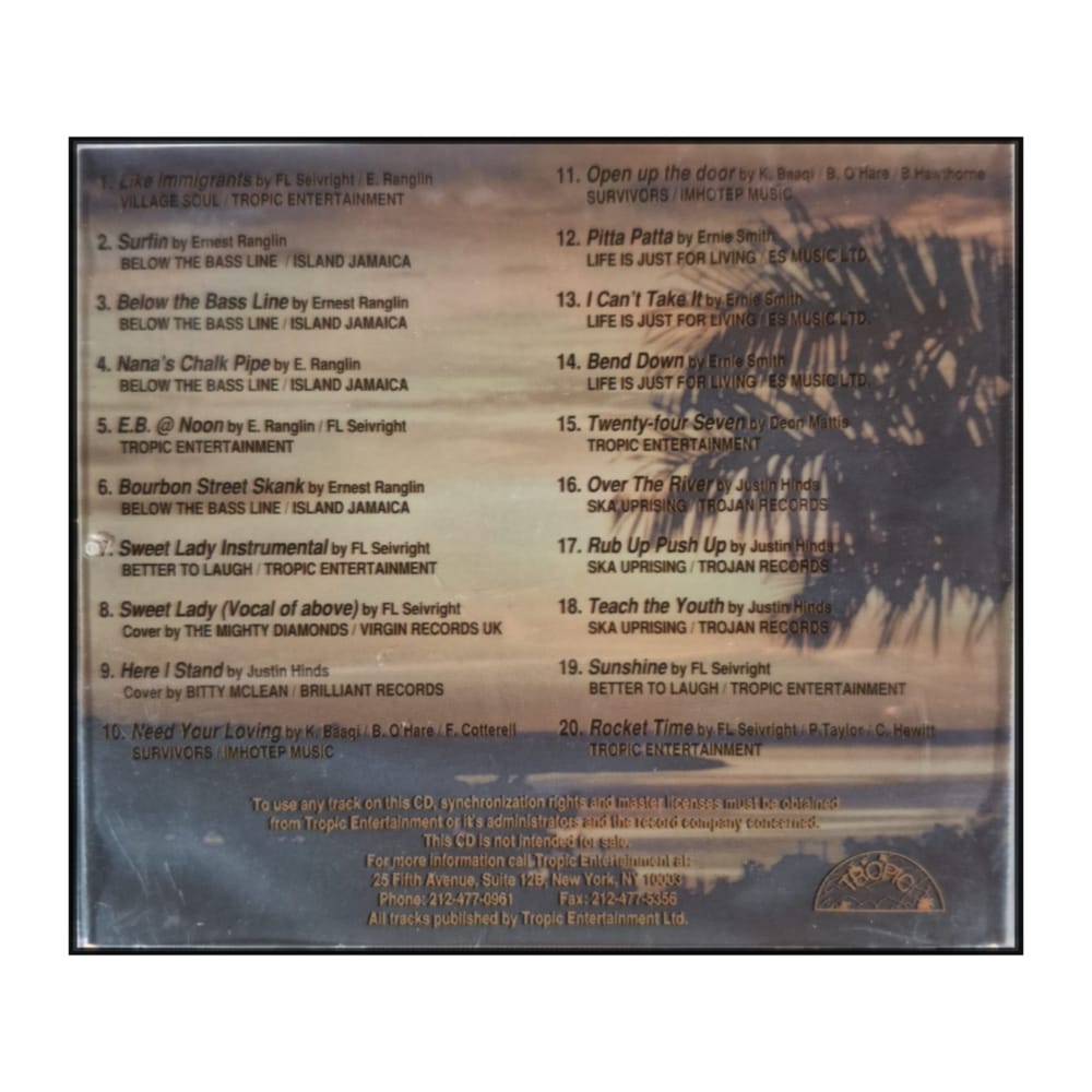 Tropic Entertainment: Music For Film Television & Advertising