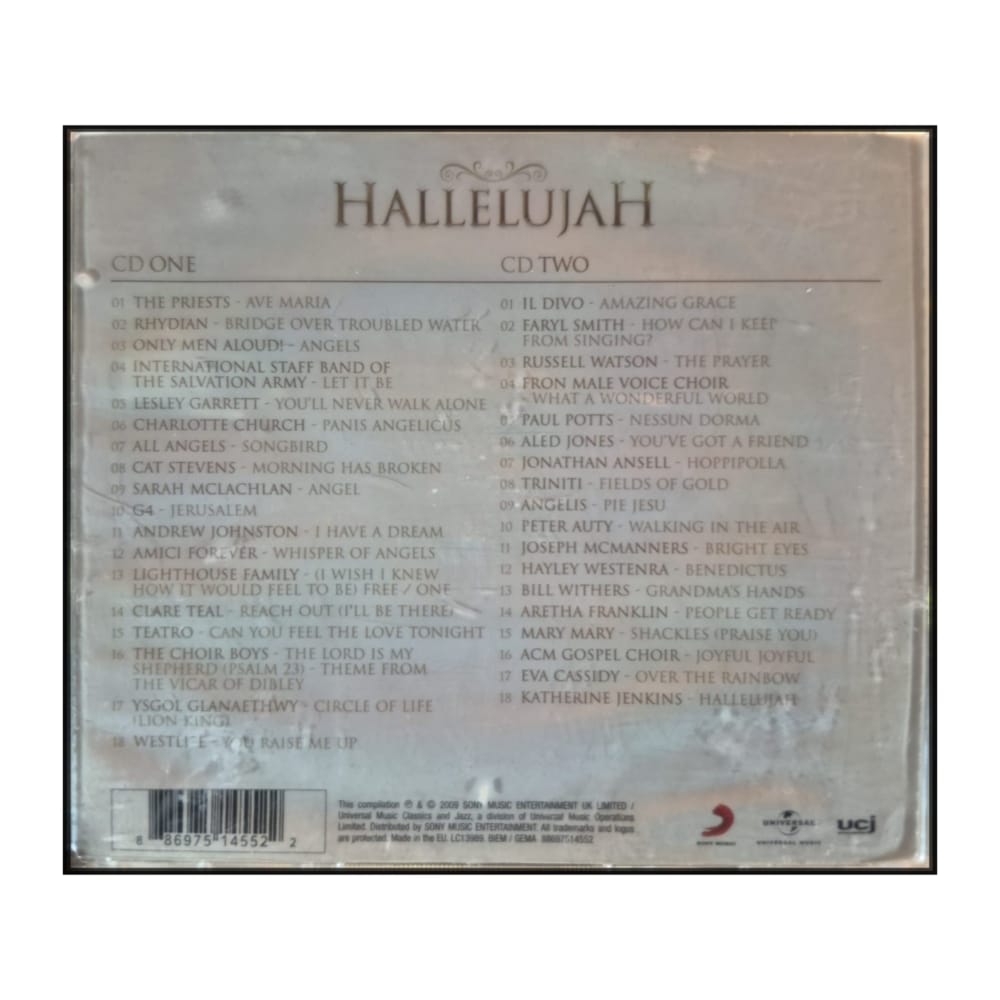Hallelujah Songs Of Love / Hope & Inspiration