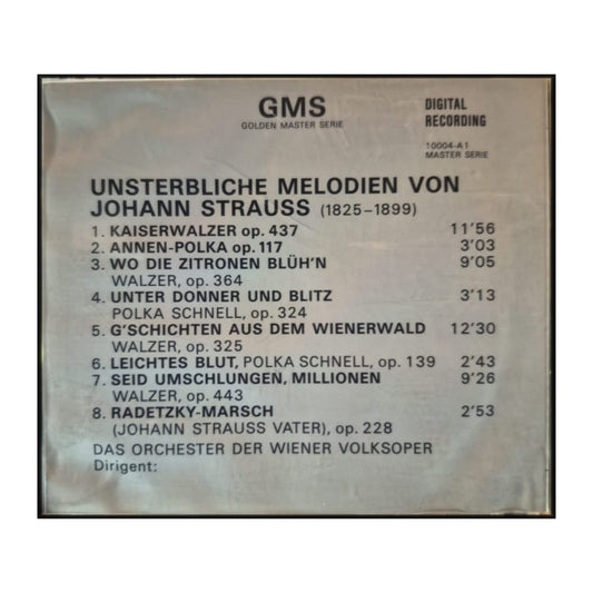 Golden Master Series: Strauss Unsterbliche Melodien