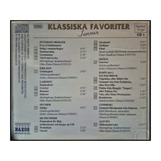 Klassiska Favoriter: Sommar Disc-1