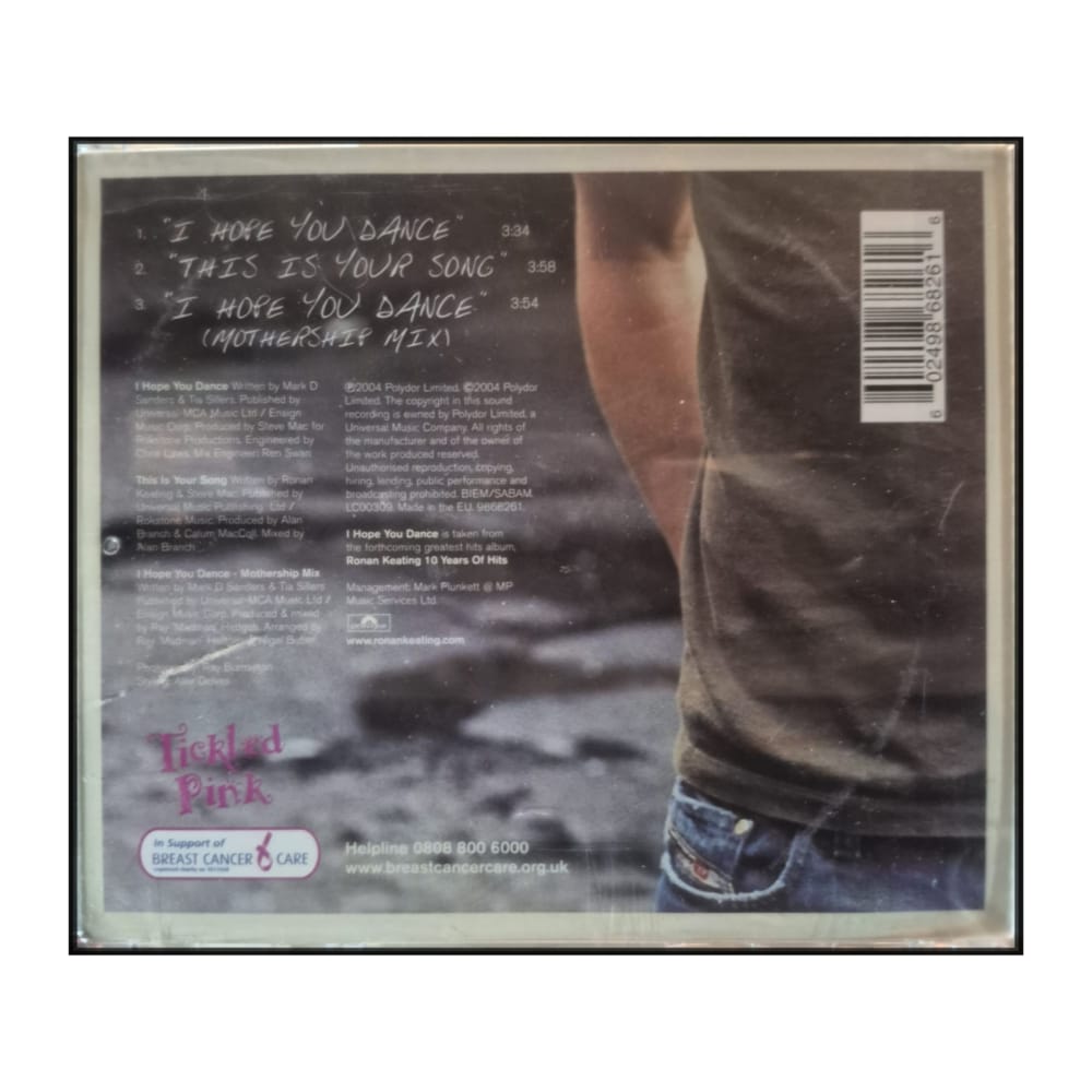 Ronan Keating: I Hope You Dance