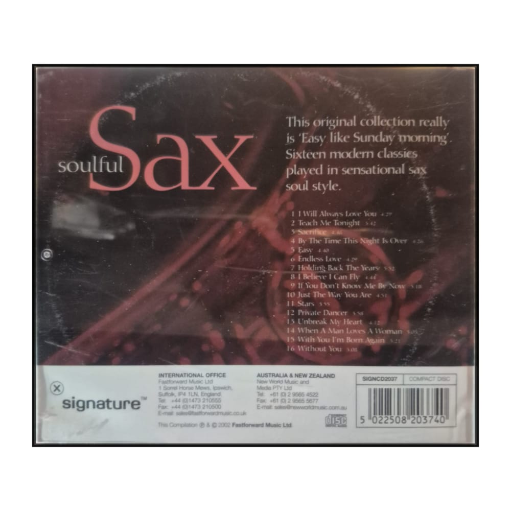 Signature: Soulful Sax