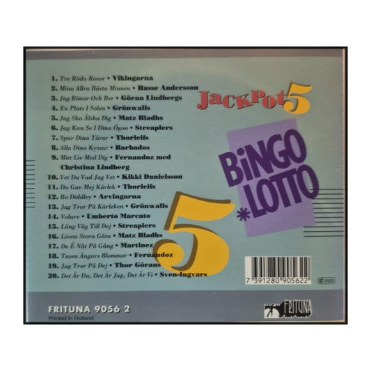 Bingolottos Dansbandsfavoriter 1995 Jackpot 5