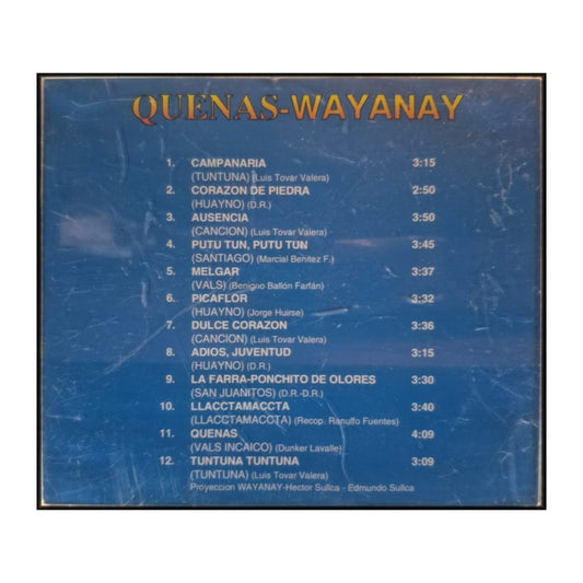 Wayanay: Quenas-Musica De Los Andes