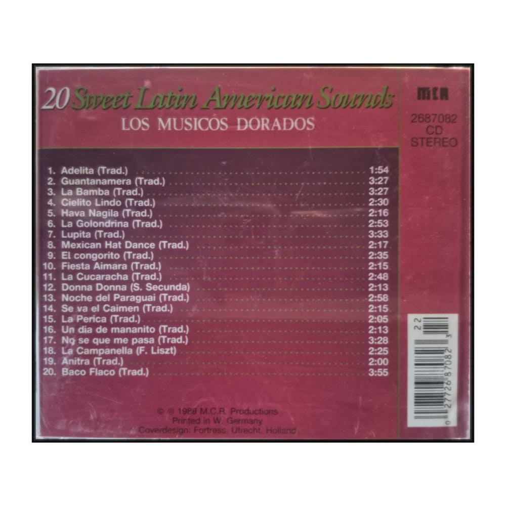 Los Musicós Dorados: 20 Sweet Latin American Sounds