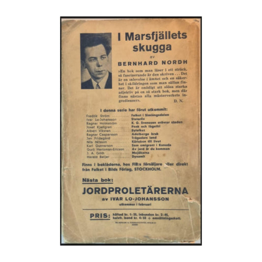 Bernhard Nordh: I Marsfjällets Skugga
