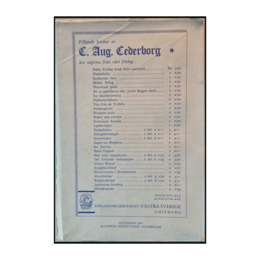 Carl August Cederborg: Lyckoringen