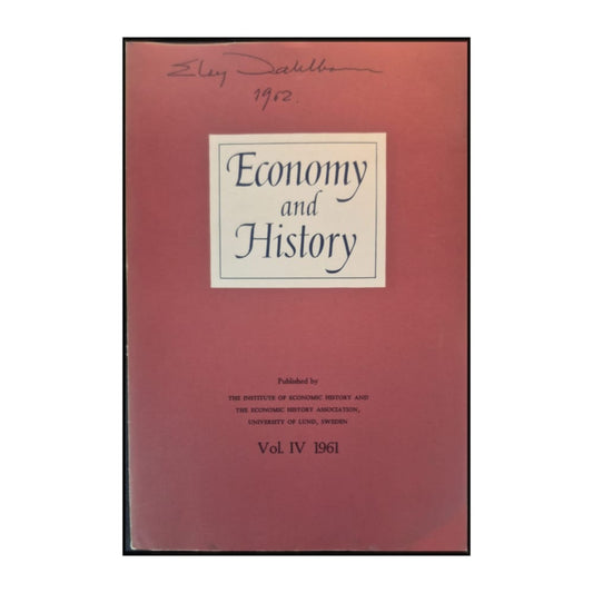 Economy And History1961 V4