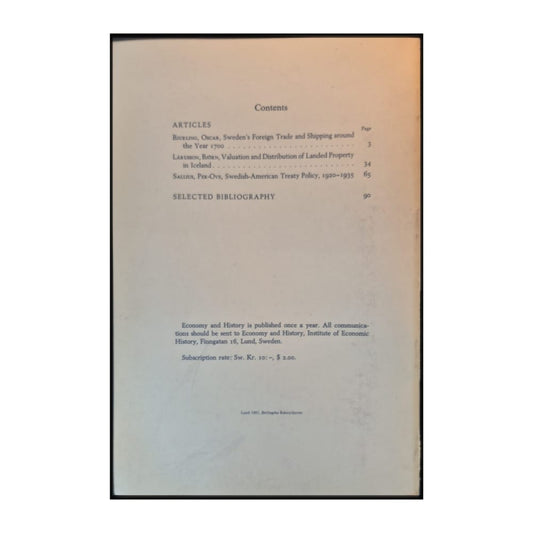 Economy And History1961 V4