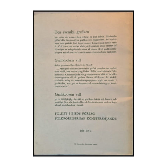 Nils Lindhagen & Rolf Rude: Grafikboken
