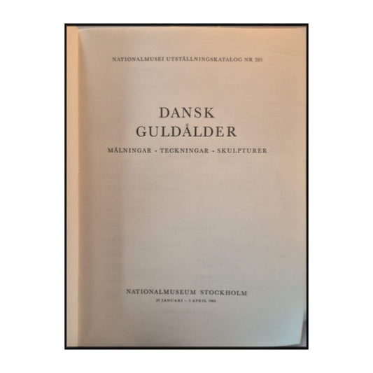 Nationalmuseum: Dansk Guldålder