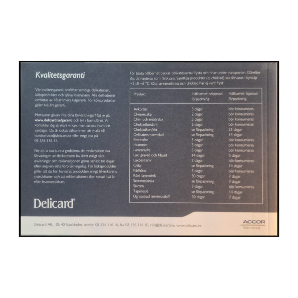 Delicard: Wine & Dine