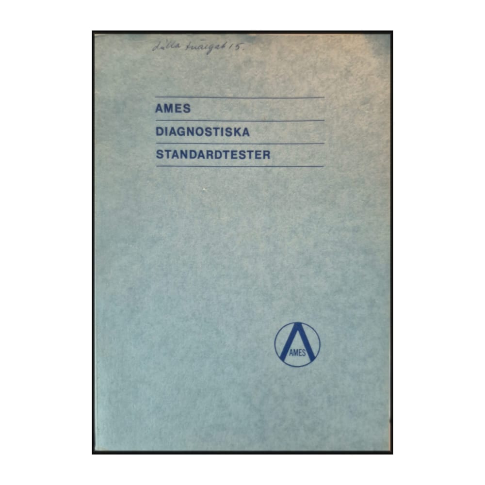 Ames Company: Ames Diagnostiska Standardtester