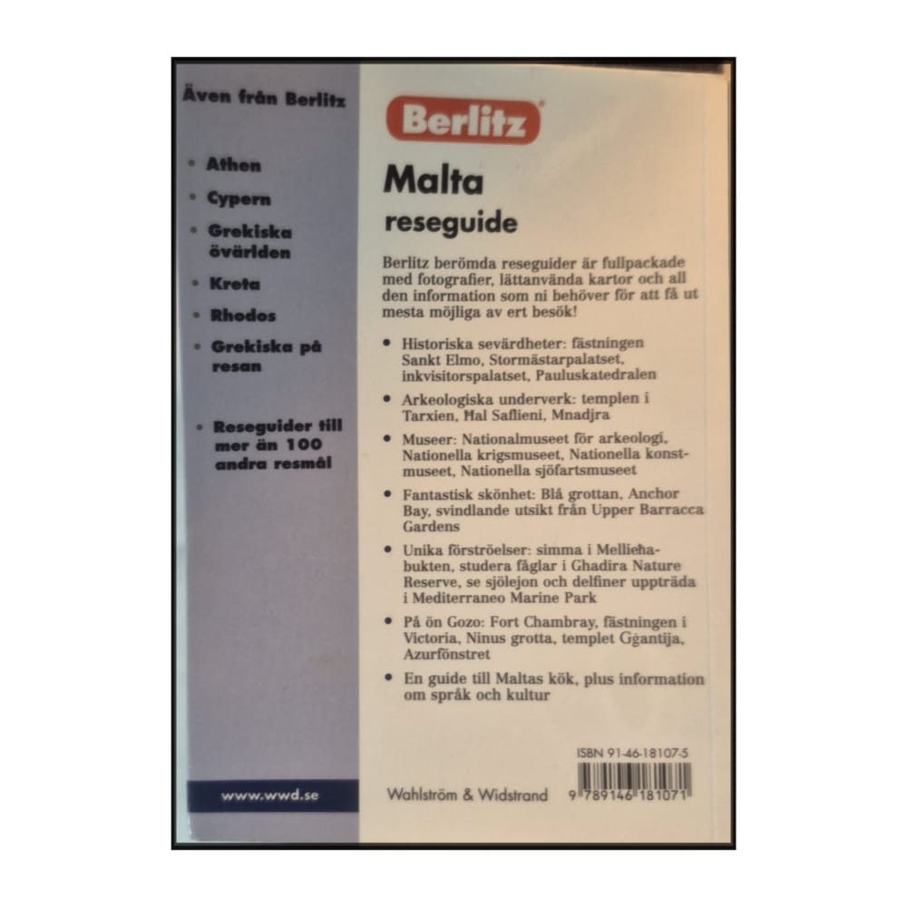 Berlitz: Reseguide Malta