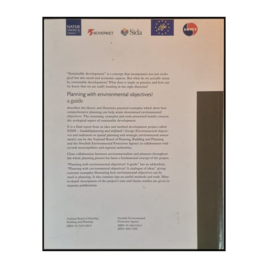 Planning With Environmental Objectives A Guide
