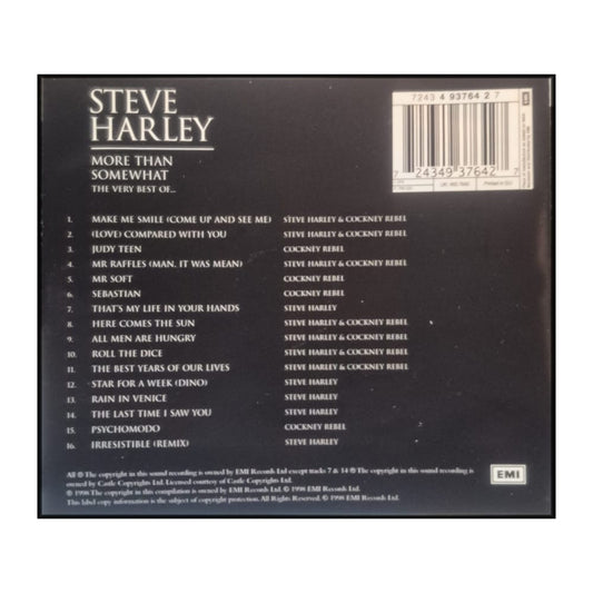 Steve Harley: More Than Somewhat – The Very Best Of