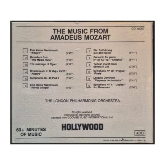 London Philharmonic Orchestra: The Music From Amadeus Mozart