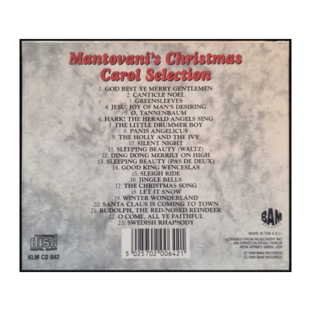 Mantovani: Christmas Compilation