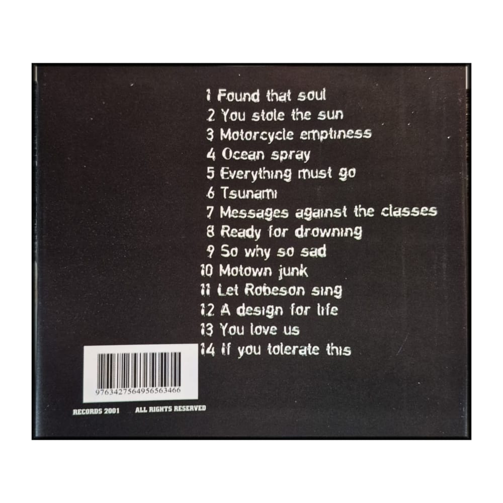 Manic Street Preachers: Live Rock Am Ring 2001