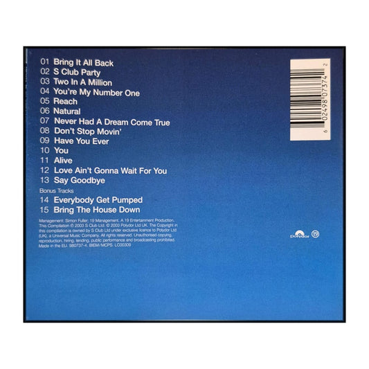 S Club 7: Best - The Greatest Hits Of S Club 7