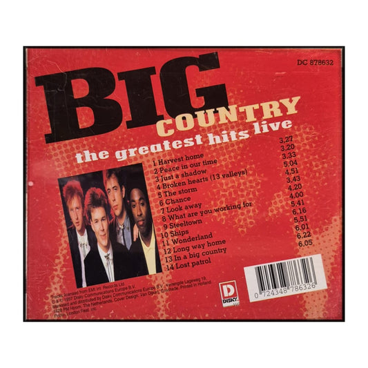 Big Country: The Greatest Hits Live
